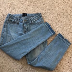 Gap kids cropped skinny jeans